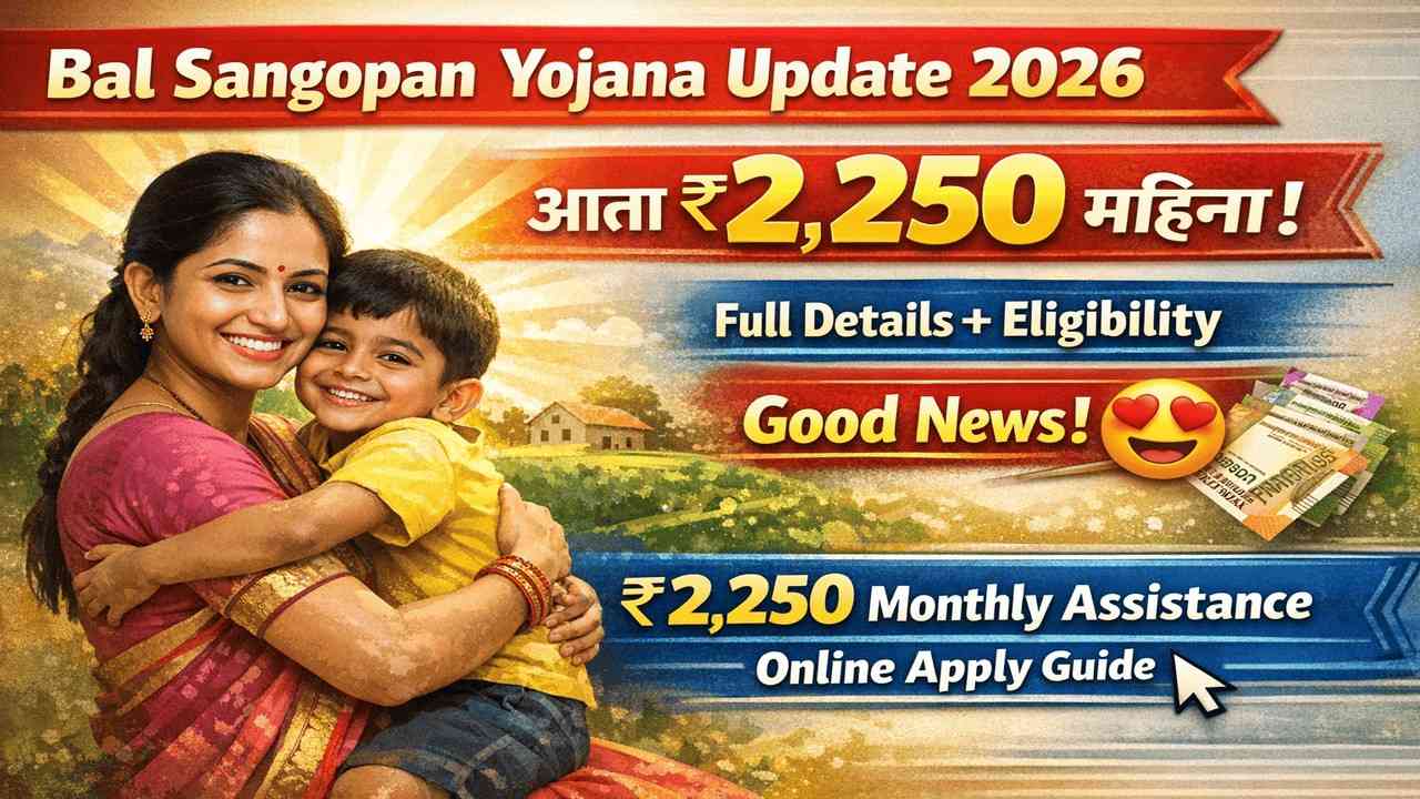 बाल संगोपन योजनेत मोठा बदल! लाभार्थींना आता मिळणार महिन्याला ₹2,250