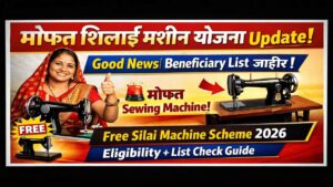 तुमचं नाव लिस्टमध्ये आहे का? मोफत शिलाई मशीन योजना: या महिलांनाच पहिला लाभ मिळणार! (पाहून घ्या!)