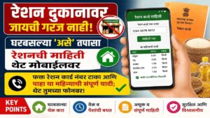 ब्रेकिंग! 'हे' बटण दाबा आणि तुमच्या रेशनची माहिती थेट मोबाईलवर पाहा! (फक्त २ मिनिटांत!)