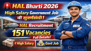 हिंदुस्तान एरोनॉटिक्स अंतर्गत 151 रिक्त पदांकरिता भरती, अशी होणार भरती !! । HAL Bharti 2026